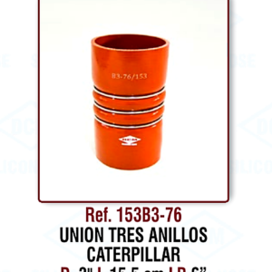 Union con Anillos 3pulg - 153B3-76 (Caterpillar)