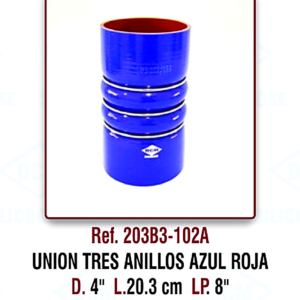 Union con Anillos 4pulg - 203B3-102A