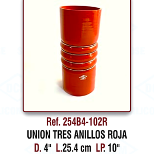 Union con Anillos 4pulg - 254B4-102R