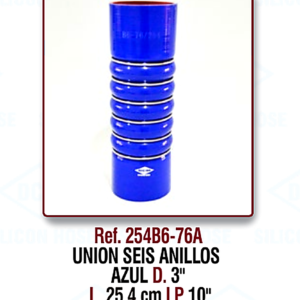 Union con Anillos 3pulg - 254B6-76A