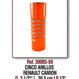 Union con Anillos 3 1/2pulg - 300B5-89 (Renault Camion)